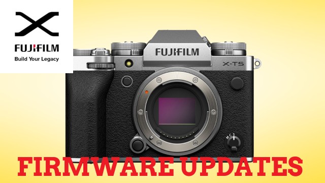 New Firmware Updates for Fujifilm X100VI, X Half, X-T5, X-T50, X-S20, X-M5 and GFX 100RF cameras